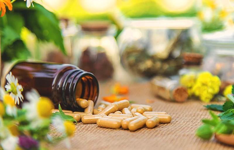 Integratori naturali e ingredienti biologici